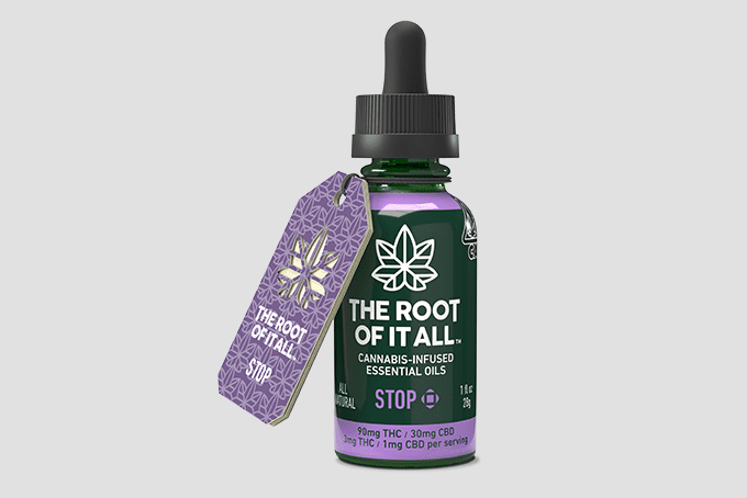 Root of it All STOP Cannabis-Infused Essential Oils