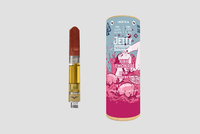 Jetty Extracts THC cartridge 