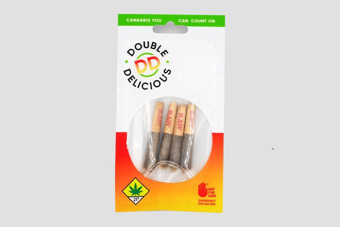 Double Delicious cannabis pre-rolls