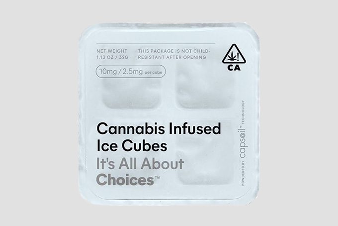 MedMen It’s All About Choices Cannabis Ice Cubes 